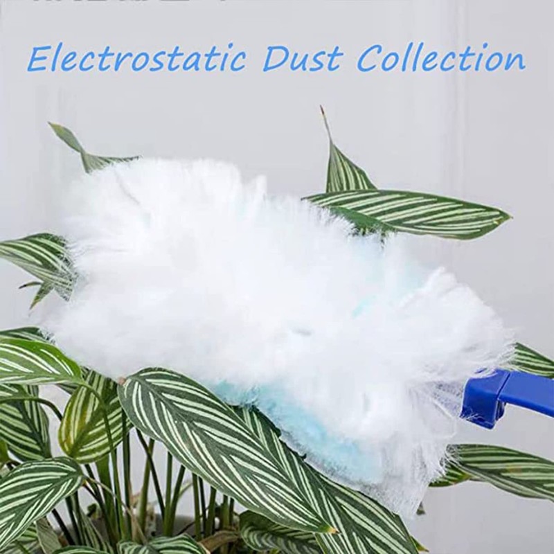 JINYUDOME Fluffy Duster Refills,Flash Duster Refills,Flash Dust Magnet,Refill Duster for