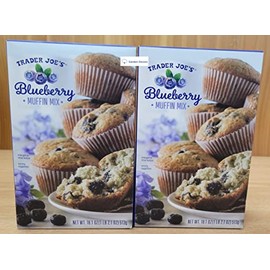 Trader Joe’s Blueberry Muffin Mix 18.1oz 513g (Two Boxes)