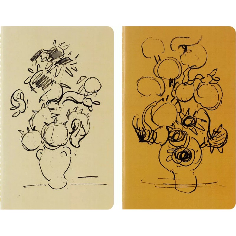 Moleskine 2 Libretas Moleskine Original Rayadas Museo Van Gogh Girasol