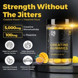 Gomitas Creatina Black Sheep Nutrition, 120 Piezas