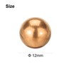 uxcell 10 Pcs Precision Solid Copper Bearing Balls 12mm Pure