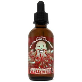Peppermint Beard Oil – A Bold Cool Peppermint Scent (2 Fl Oz)