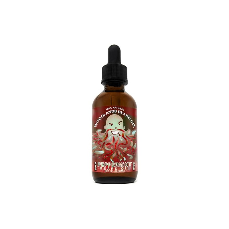 Peppermint Beard Oil – A Bold Cool Peppermint Scent (2