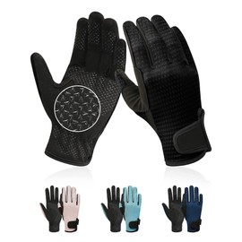 Kids Horse Riding Gloves Equestrian Anti Slip Children Horseback Bike Gardening Fishing Cycling Outdoor Activities Riding Gloves Girls Boys Youth