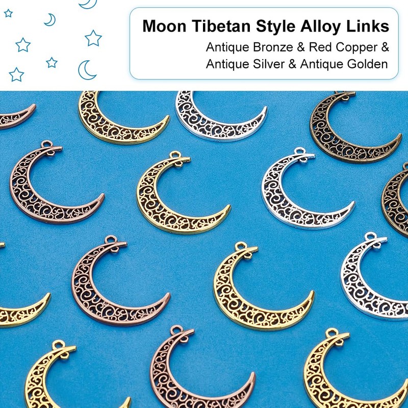 PandaHall Elite Alloy Pendant, Metal