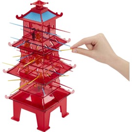 Mattel Games Kerplunk - Juego para niños con los esbirros de iluminación: el Ascenso de los GRU con Piezas de Juego de esbirros y Torre de Pagoda, Regalo para niños de 5 años en adelante