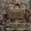 WYNEX Tactical Chest Rig Bag of Laser Cut Design, Molle