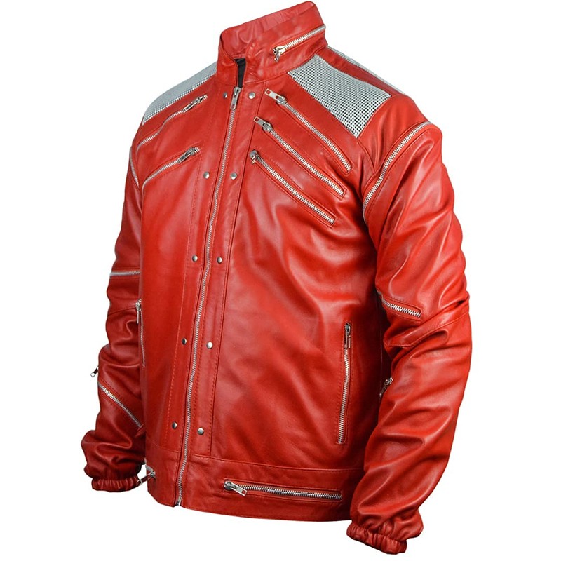 DIZLLER (100% Real Leather) Beat-It Jacket song - A++ Quality