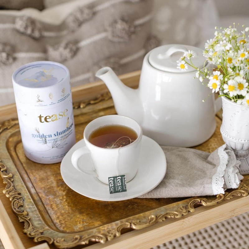 Tease Tea Golden Slumbers - Organic Rooibo's & Peppermint Blend