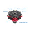 Camera Panoramic Panning Base, 3/8 Inch Screw Aluminum Alloy Panorama