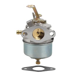 Upgraded 632235 631867 Carburetor w/Gasket for Tecumseh H30 H50 H60 HH60 Troy Bilt Tillers 5HP 6HP 4 Cycle 2 Stage Snowblower, Replaces 632230 632272 Carbs by GRABOTE