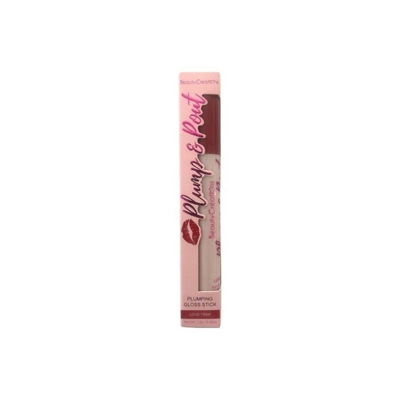 Brillo labial Beauty Creations Plump & pout mistery clear con
