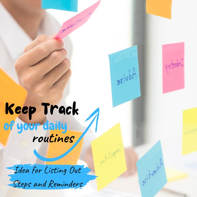 Mr. Pen Sticky Notes - 1.5'x2', 2160 Sheets, Pastel, Small,