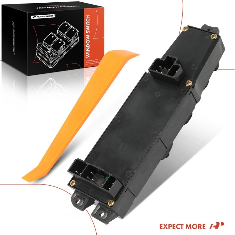 A-Premium - Driver Side Master Power Window Switch - Compatible