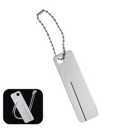 HSYTEK 1 x Fish Hook Sharpener Single Sided Fish Hook Sharpener Single Sided Fish Hook Sharpening Stone Outdoor Tools Sharpener Diamond Sharpener Fishing Hook Sharpener