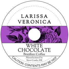 White Chocolate Brazilian Coffee (Single Serve K-Cup Pods) (Gourmet, Naturally Flavored, Whole Coffee Beans) (12 pods, ZIN: 575058) - 2 Pack
