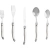 French Home Laguiole Flatware Set for 4 (Pewter) — Stainless