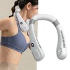 Portable Neck Fan Hands Free Bladeless Fan USB Rechargeable Quiet