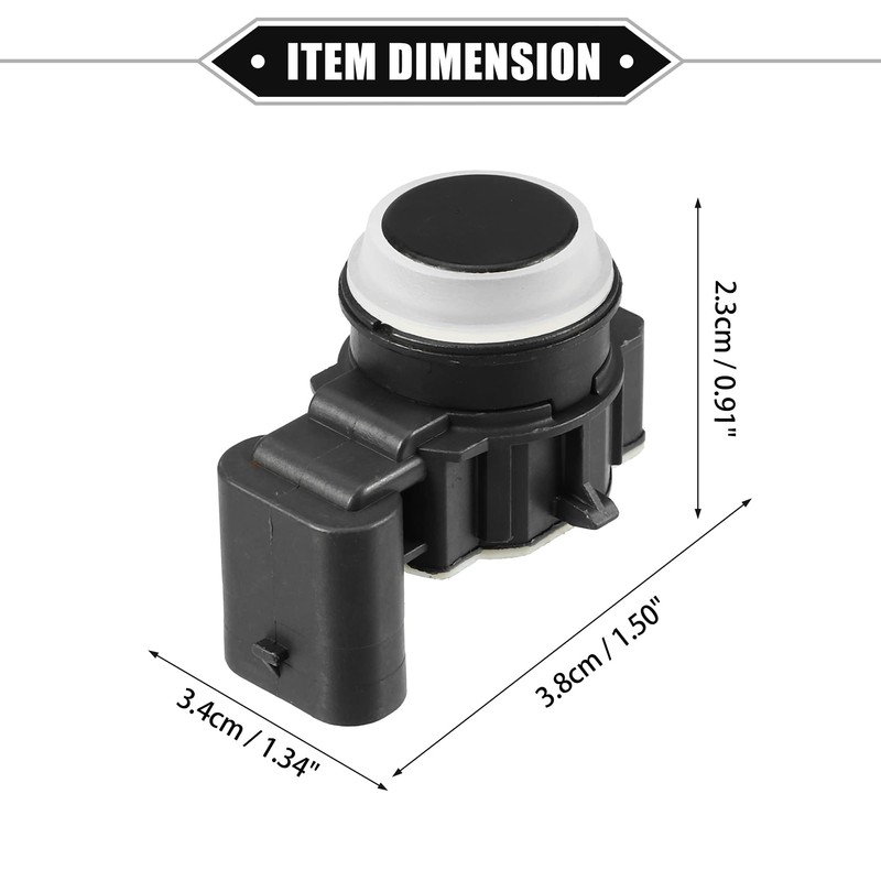 VekAuto Parking Sensor Compatible for Dodge Durango 2018-2023, Durable Plastic