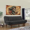 Pirate Flag 90 x 150 cm with Eyelets - Large