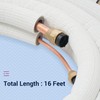 DELLA 16 Ft Mini Split Line Set, 1/4" & 3/8"