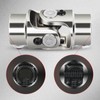 cciyu Chrome Steering joints 11/16-36 Spline X 3/4 DD U-Joint