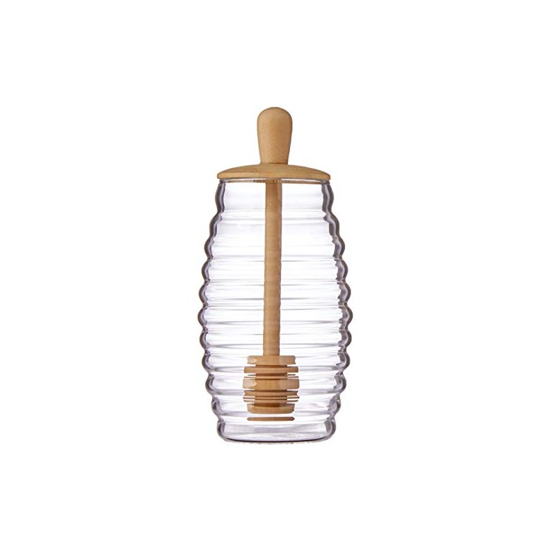 Davis & Waddell Fine Foods Honey Pot & Dipper, Multi,