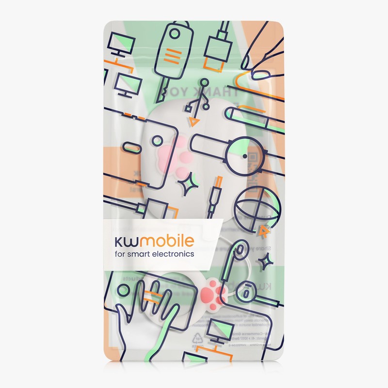 kwmobile Silicone Case Compatible with JBL Tune Flex Case Cover