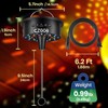3-15 RPM Disco Ball Motor with Remote, Light Up Rotating