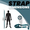 Yoga World Yoga Strap - Stretch Belt for Flexibility Training,