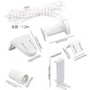 2 Sets Roller Blind Fitting Kit Window Curtain Shade Shutter
