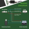 RVGUARD 7 Way 16 Foot Trailer Cord with 7 Gang