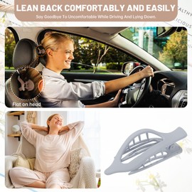 French Flat Hair Clips for Women - 6Pcs Flat Hair Claws for Thin Thick Hair Strong Hold No Slip Grip Hair Claw Clips for Women Girls