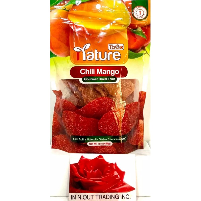 Nature ToGo Chili Mango Gourmet Dried Fruit 16 oz -5/27/2025