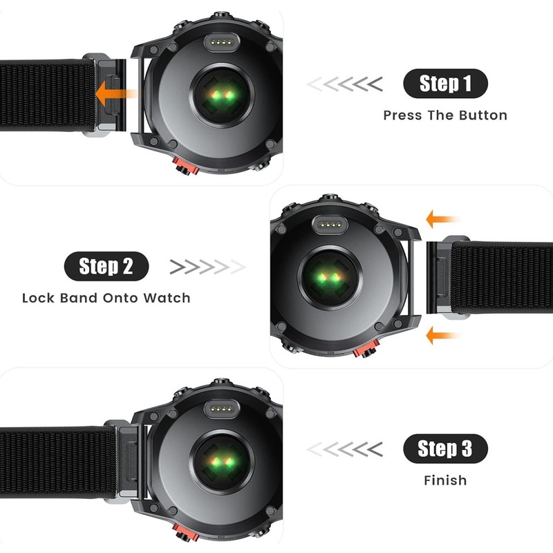 Compatible with Garmin Fenix 6S/Fenix 6S Pro Wristband