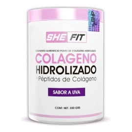 Colágeno Hidrolizado She Fit Uva 30 Porciones Deportivo BHP