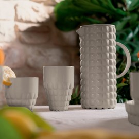 Guzzini Tiffany Sky Grey 11.8 Ounce Low Tumbler