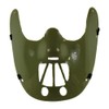 Cannibal Hannibal Plastic Restraint Costume Muzzle Mask w/Elastic Strap (Green)