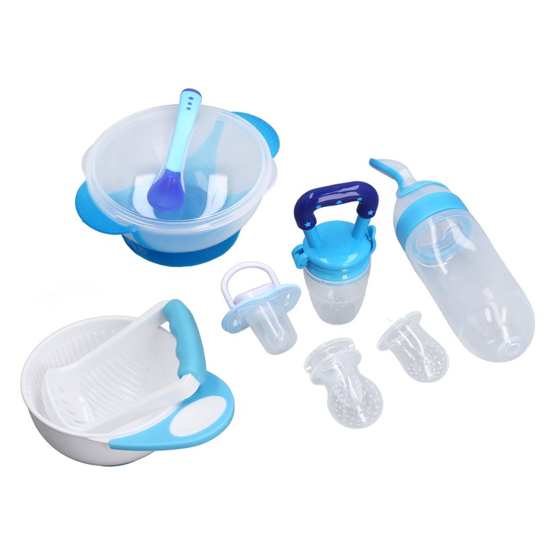 Baby Feeding Tools Set Newborn Baby Bowl and Spoon Set