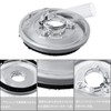 Ligefoy Dust Collection Cover, Dust Cover, Disc Grinder, Dry Grinding
