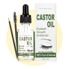 Serum Realzador Crecimiento Pestañas De Aceite Recino 30ml F