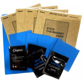 Displate NEW 4-PACK Displate Magnetic Mounting Kit 4 Magnet, 4 Protective Leaf & 4Cleaner