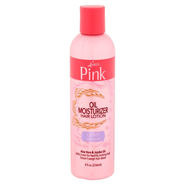 Luster's Pink Oil Moisturizer Hair Lotion Aloe Vera & Jojoba Oil,8 oz
