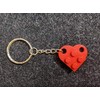 BrickCrafts Single Heart Keychain