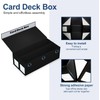 RyshePro Trading Card Storage Box with Magnetic Closure for 2400+