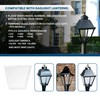 American Mantle Tempered Beveled Glass Panes for Outdoor Gaslights |