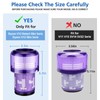 2 Pack Replacement Filters for Dyson V12 Detect Slim Absolute/Total