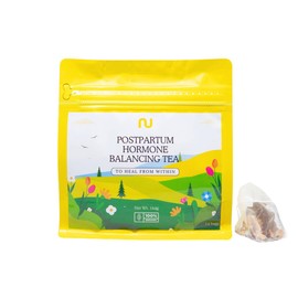 Pluscenta Hormone Balancing Tea for Women - Organic 14 Tea Bags - Flavourful Relax Tea - Postpartum Gifts for Mom