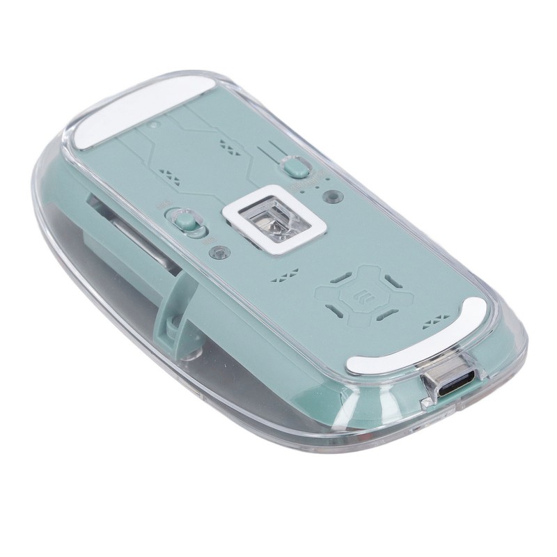 Bluetooth Wireless Mouse BT1 BT2 2.4GHz 3 Mode Silent Adjustable