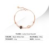 Bracelets for Women Rose Gold Layered Bracelet Four Leaf Clover